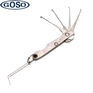 GOSO FOLDABLE 5PC LOCK PICK SET