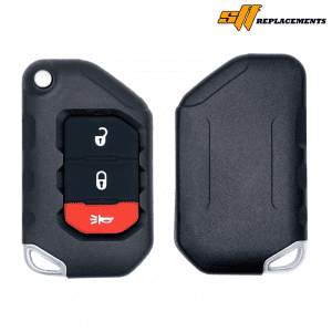 2018-2024 AFTERMARKET REPLACEMENT 3B JEEP WRANGLER GLADIATOR FLIP STYLE KEYLESS PROXIMITY REMOTE FOB 68416782 OHT1130261