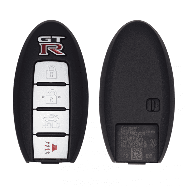 2009-2020 NISSAN GT-R 4B SMART KEYLESS PROXIMITY REMOTE FOB TRANSMITTER 285E3-JF87A
