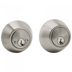 MAXTECH Builders Series Grade 3 High Quality Double Cylinder Deadbolt - Satin Nickel