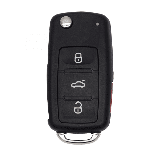2010-2016 REPLACEMENT 4B PROXIMITY PEPS FLIP KEYLESS REMOTE FOR VOLKSWAGEN NBG010206T 5K0837202AK - Image 2
