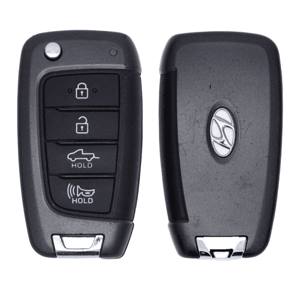 2021-2024 HYUNDAI SANTA CRUZ 4B FLIP STYLE KEYLESS REMOTE FOB TRANSMITTER 95430-K5010 TQ8-RKE-4F40