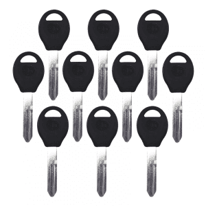 KEYLINE NISSAN PLASTIC HEAD KEY BLANK DAT-15P DA34P NS34CP X237P NSN14CP PACK OF 10