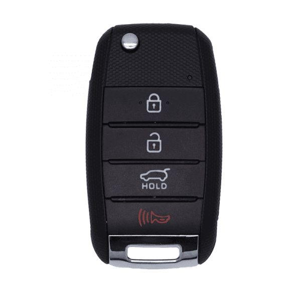 2014-2016 REPLACEMENT 4B FLIP STYLE KEYLESS REMOTE FOB FOR KIA SPORTAGE NYODD4TX1306-TFL 95430-3W350 - Image 2