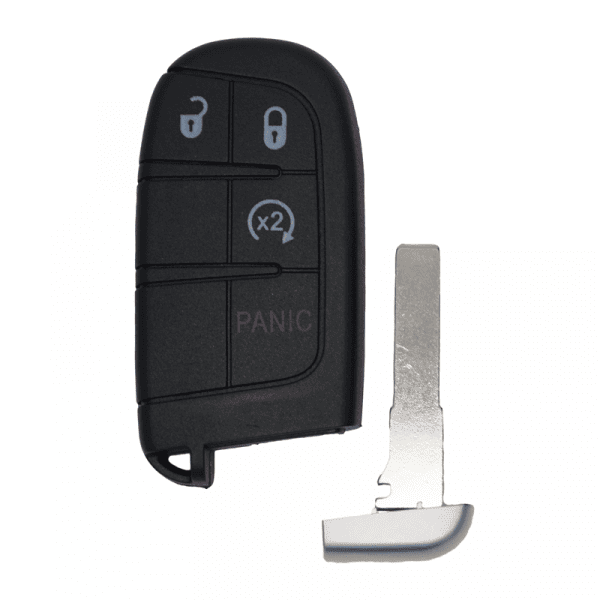 2017-2024 REPLACEMENT 4B SMART KEYLESS PROXIMITY REMOTE FOB FOR JEEP COMPASS 68250337 68417821 - Image 2