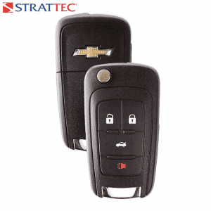 2010-2019 STRATTEC CHEVROLET CRUZE CAMARO IMPALA MALIBU EQUINOX SONIC 4B FLIP KEY REMOTE 5912543