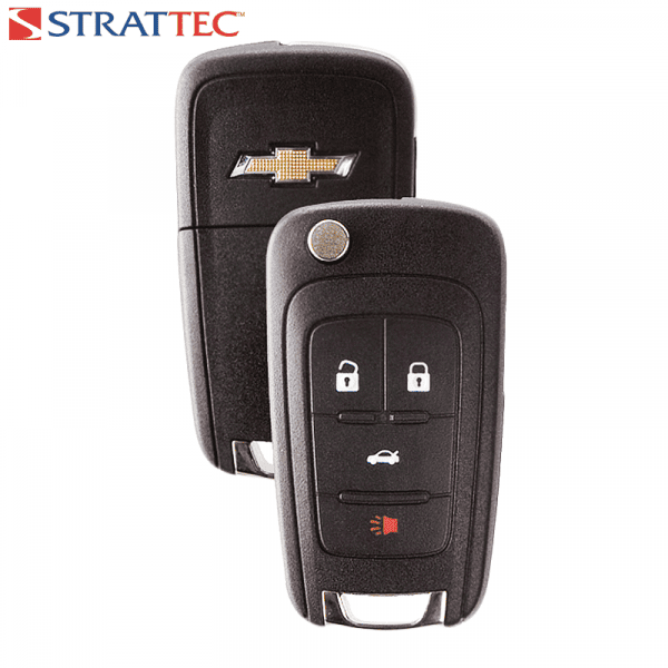 2010-2019 STRATTEC CHEVROLET CRUZE CAMARO IMPALA MALIBU EQUINOX SONIC 4B FLIP KEY REMOTE 5912543