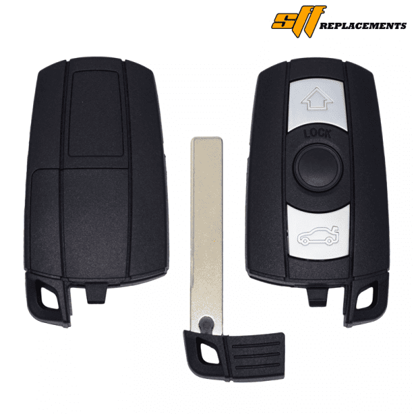 2004-2011 REPLACEMENT 3B SMART KEYLESS NON-PROXIMITY REMOTE FOB FOR BMW CAS3 KR55WK49127 KR55WK49123