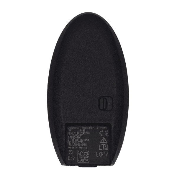 2021-2024 NISSAN 3B KICKS PATHFINDER ROGUE SMART KEYLESS REMOTE FOB KR5TXN1 285E3-6XR1A (PEWTER LOGO) - Image 3