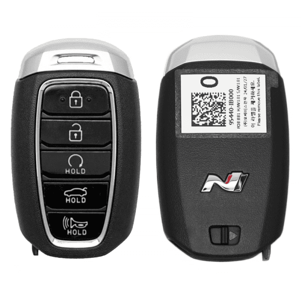 2021-2022 HYUNDAI ELANTRA 5B SMART KEY PROXIMITY REMOTE FOB ('N' LOGO) 95440-IB000 NYOMBEC5FOB2004