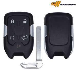 2021-2022 REPLACEMENT 5B SMART KEYLESS PROXIMITY REMOTE FOR GMC SIERRA & CHEVROLET SILVERADO HYQ1ES 13522904 13522854
