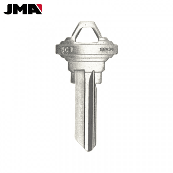 JMA SC1 / 1145 RESIDENTIAL KEYS NICKEL PLATED SLG-3E-NP