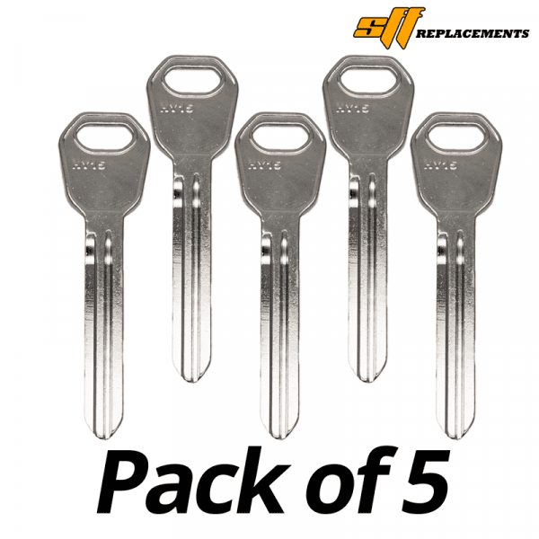 HY15 MECHANICAL KEY BLANK PACK OF 5