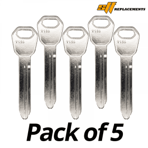 Y159 Y157 CHR-15 MECHANICAL KEY BLANK PACK OF 5