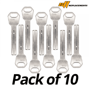 LXP90 KK10 MECHANICAL HIGH SECURITY KEY BLANK PACK OF 10