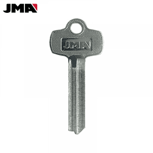JMA BE2 / A1114A IC CORE KEY BLANK NICKEL PLATED 10-PACK BES-1D