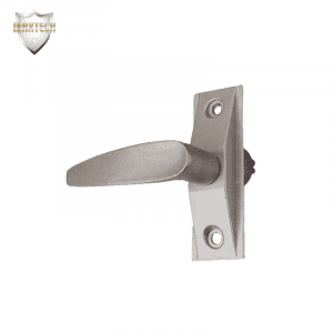MAXTECH Narrow-Stile Lever Handle - Aluminum Finish