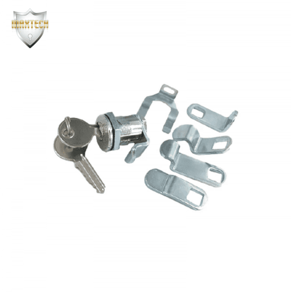 MAXTECH Mailbox Multi Cam Cylinder Threaded Body HL1 - Bright Nickel