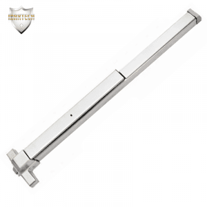 MAXTECH ANSI Grade 1 Reversible Rim Type Panic Bar - 32"  With Aluminum Finish