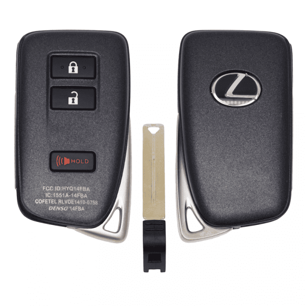 2015-2020 LEXUS NX200T NX300H 3B SMART KEYLESS PROXIMITY REMOTE FOB HYQ14FBA 89904-78460 AG BOARD