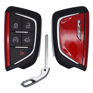 2021-2024 5B CADILLAC CT4 CT5 V RED TRIM SMART KEYLESS PROXIMITY REMOTE TRANSMITTER YG0G20TB1 85541927
