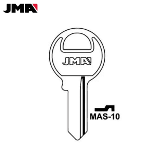 JMA M1 1092 MASTER PADLOCKS KEY NICKEL FINISH JMA-MAS-10 (PACK OF 10)