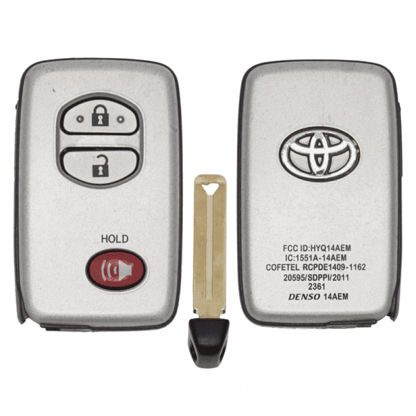 2008-2015 TOYOTA LAND CRUISER 3B SMART KEYLESS PROXIMITY REMOTE FOB HYQ14AEM 89904-60771