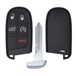 NEW REPLACEMENT 5B CASE SHELL FOR DODGE DURANGO JEEP GRAND CHEROKEE SMART KEYLESS PROXIMITY REMOTE FOB