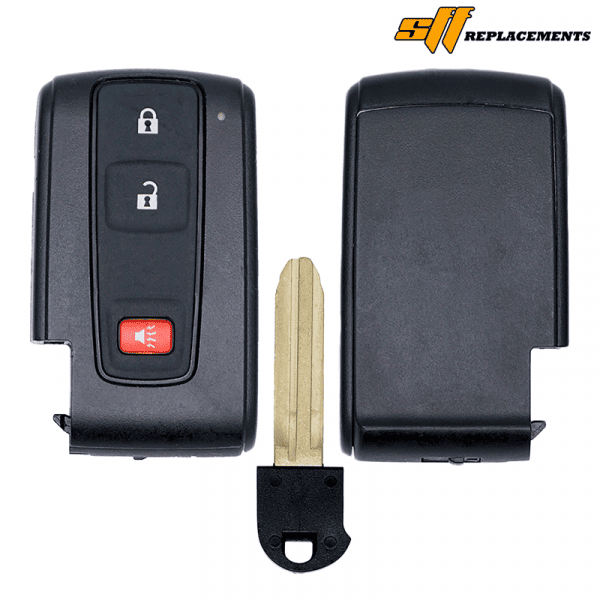 2004-2009 REPLACEMENT 3B SMART KEYLESS REMOTE FOB TRANSMITTER FOR TOYOTA PRIUS MOZB21TG (NON PROXIMITY)