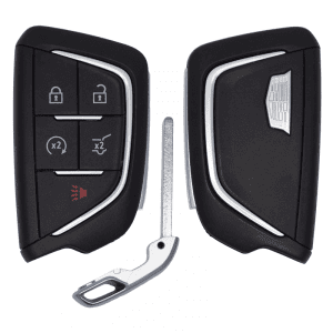 2023-2025 CADILLAC XT4 LYRIQ 5B SMART KEYLESS PROXIMITY REMOTE FOB TRANSMITTER YG0G20TB1 13553714 (SILVER LOGO)