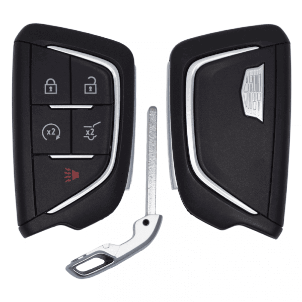 2023-2025 CADILLAC XT4 LYRIQ 5B SMART KEYLESS PROXIMITY REMOTE FOB TRANSMITTER YG0G20TB1 13553714 (SILVER LOGO)