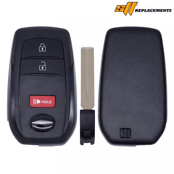 2023-2025 REPLACEMENT 3B SMART KEY PROXIMITY REMOTE FOB FOR TOYOTA LAND CRUISER SEQUOIA TACOMA 8990H-0C030 HYQ14FBX