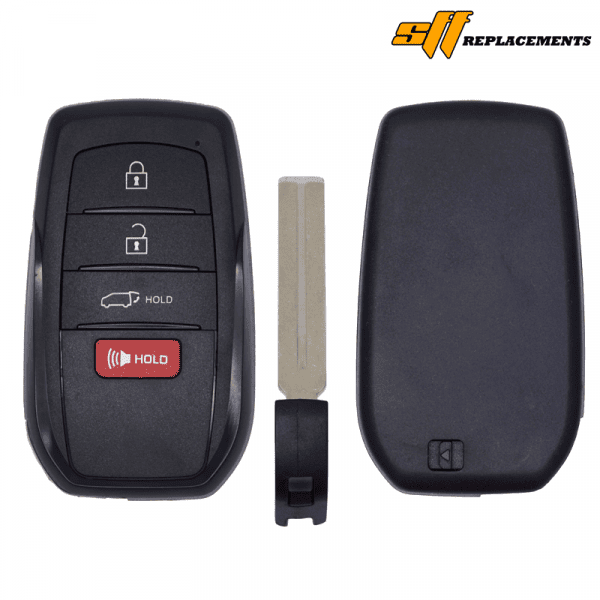 2021-2024 REPLACEMENT 4B SMART KEYLESS PROXIMITY REMOTE TRANSMITTER FOR TOYOTA VENZA 8990H-48050 HYQ14FBX