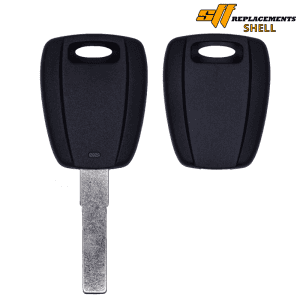 2012-2024 SIP22 TRANSPONDER KEY SHELL CLAM STYLE FOR FIAT RAM JEEP