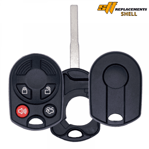 REPLACEMENT 4B REMOTE HEAD KEY CASE / SHELL FOR FORD 164-R8046