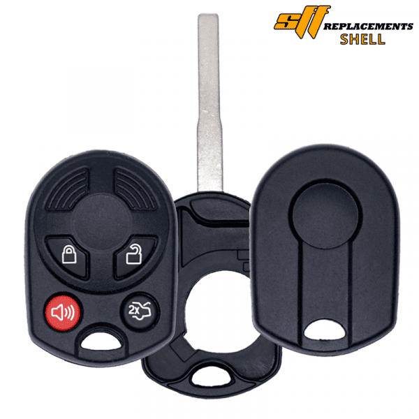 REPLACEMENT 4B REMOTE HEAD KEY CASE / SHELL FOR FORD 164-R8046