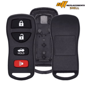 REPLACEMENT 4B KEYLESS ENTRY REMOTE SHELL / CASE FOR NISSAN KBRASTU15