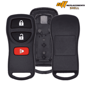 REPLACEMENT 3B KEYLESS ENTRY REMOTE SHELL / CASE FOR NISSAN KBRASTU15