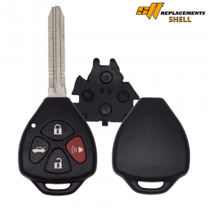 2005-2012 REPLACEMENT 4B REMOTE HEAD KEY SHELL FOR TOYOTA TR47 HYQ12BBY, GQ4-29T, MOZB41TG, M0ZB41TG