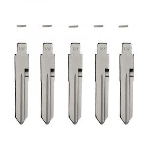 GLOBAL TECSPRO GTL MITSUBISHI MIT9 FLIP KEY BLADE W/ ROLL PINS FOR XHORSE REMOTES