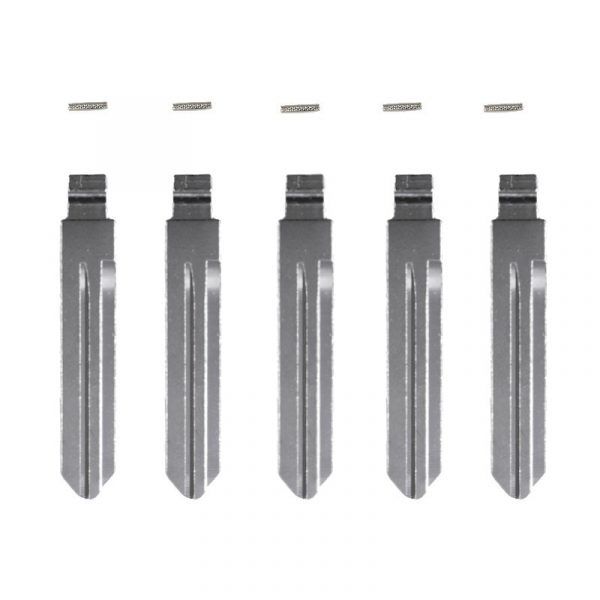 GLOBAL TECSPRO GTL SUBARU NSN19 FLIP KEY BLADE W/ ROLL PINS FOR XHORSE REMOTES