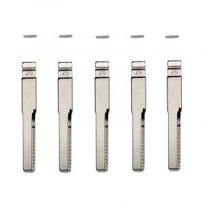 GLOBAL TECSPRO GTL MERCEDES HU64 2-TRACK FLIP KEY BLADE W/ ROLL PINS FOR XHORSE REMOTES