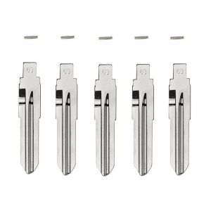 GLOBAL TECSPRO GTL FIAT GT15R FLIP KEY BLADE W/ ROLL PINS FOR XHORSE REMOTES