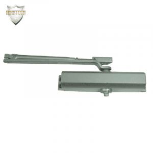 MAXTECH DC740B Commercial Hydraulic Mount Door Closer - Aluminum Finish