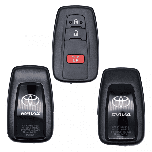 2019-2024 TOYOTA RAV4 3B SMART KEY REMOTE HYQ14FBC / HYQ14FLA (FOR USE WITH AUTOKEY TOYOTA TOOL & TANGO)